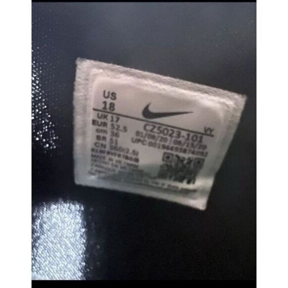 Nike Zoom Rize 2 TB Promo Men White/Black Sneakers Size 18 Basketball Shoes - Picture 9 of 12